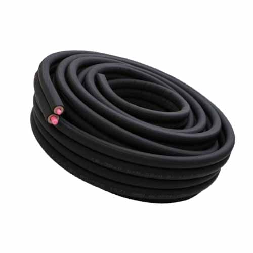 Copper Pair Coil Fire Rated 6.35 x 12.7mm | (1/4 x 1/2) 18 Metres length - Shipping Included