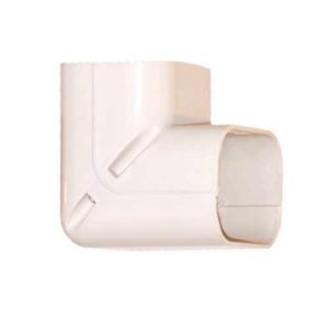90° Wall Bend 75mm Plastic Trunking
